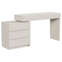  QuanU/全友 转角伸缩 梳妆台斗柜一体柜