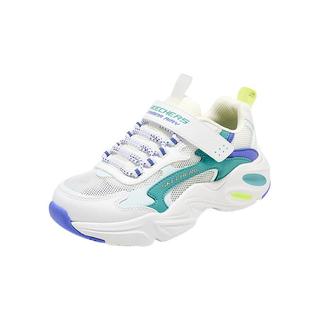  SKECHERS/斯凯奇 耐磨 儿童运动鞋 男童/白色/蓝色 /WBL 37