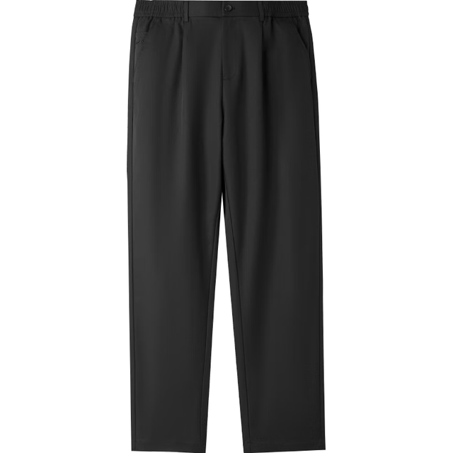 海澜之家 轻商务时尚系列直筒裤 黑色5H 29 165/72A