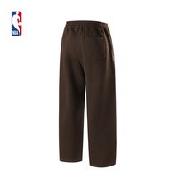 NBA 官方正品联盟球场生活系列男女同款弯刀裤运动休闲直筒长裤