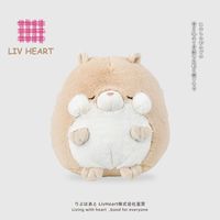 百亿补贴：LIV HEART 日本LIVHEART仓鼠玩偶发热毛绒玩具抱枕女生睡觉娃娃加热暖手公仔