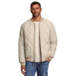 Eddie Bauer 男士 羽绒服外套 1936 Skyliner 羽绒夹克 Pumice 尺码Medium