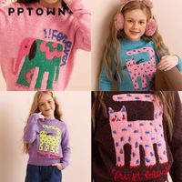 百亿补贴：巴巴小镇 女童毛衣秋冬季2025新款洋气保暖儿童羊毛衫女中大童毛衫