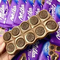 百亿补贴：Milka 巧克力气泡2片奥利奥夹心三明治布朗尼纯可可脂原装进口
