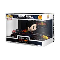 Funko F1赛车手办模型 塞尔吉奥·佩雷斯红牛车队 乙烯基材质 桌面收藏