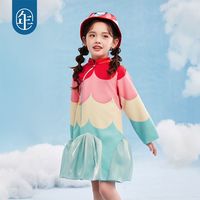 百亿补贴：年衣 童装女童旗袍连衣裙2025年春季新款周岁礼服裙子儿童演出服