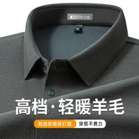 Hodo/红豆 含羊毛 男士Polo衫