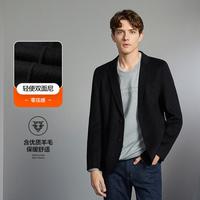 SEVEN 男装西装四季款商务休闲含羊毛修身外套