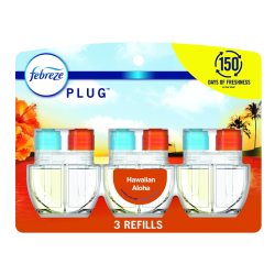 Febreze 插电式香薰补充液 持久50天除臭 夏威夷花果香 空气清新剂3瓶装