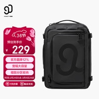 90分 多功能大容量 双肩包  黑色