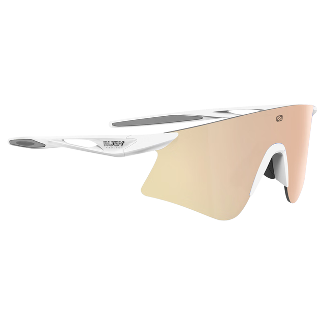 Rudy Project 防滑 跑步眼镜 平光白/玫瑰金（中国款