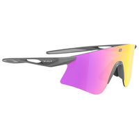 Rudy Project 防滑 运动太阳镜 平光钛金灰/日落红