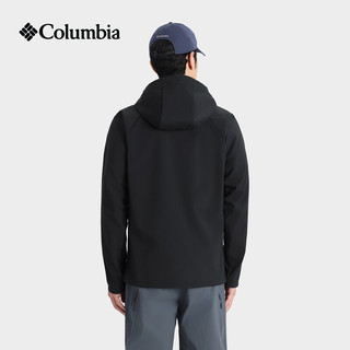  Columbia/哥伦比亚 拒水干爽 男士软壳衣  010黑色 S