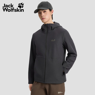  Jack Wolfskin/狼爪 男士户外软壳夹克 深灰色/6350 L
