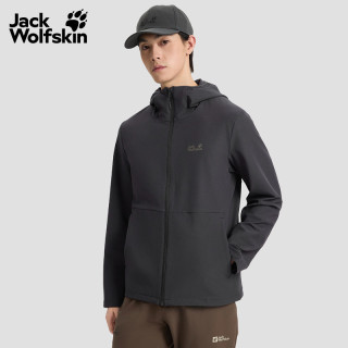  Jack Wolfskin/狼爪 男士户外软壳夹克 深灰色/6350 L