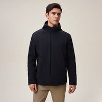  NINETYGO/90分 防泼水加绒保暖 男士夹克外套 品牌黑 M