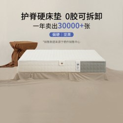 栖作 床垫席梦思家用硬垫经济儿童护脊弹簧记忆棉 床垫厚度21cm 120*200cm