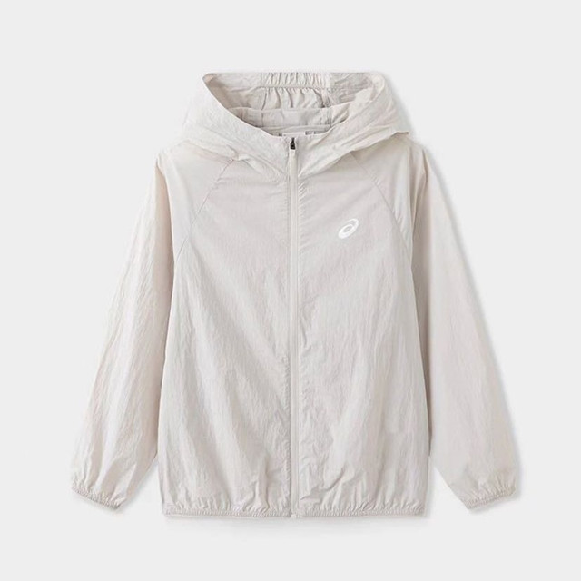 亚瑟士 26年夏季UPF50+轻量防晒服驼色 男女童款 175cm