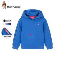 PLUS会员：暇步士 柔软舒适亲肤 儿童卫衣 钻石黑 130