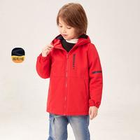 水孩儿 童装春男童女童外套学院风运动风衣跑步爬山