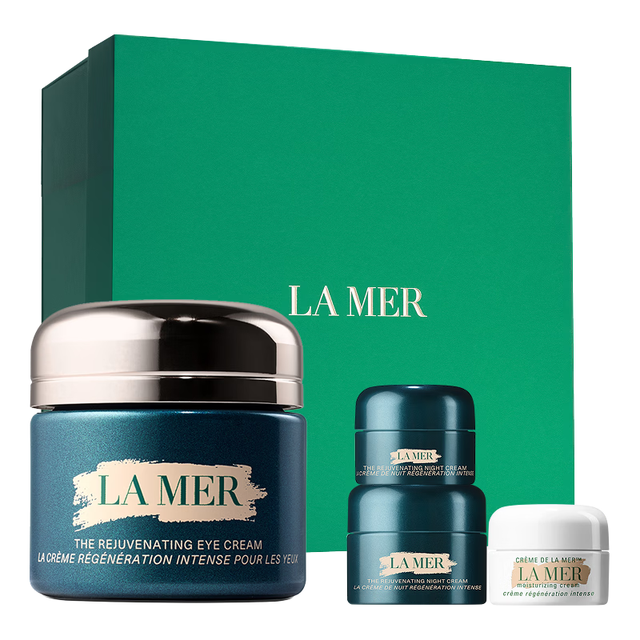 PLUS会员：LA MER 修护紧致抗皱 眼霜套装 奇迹眼霜15ml （赠品很多）