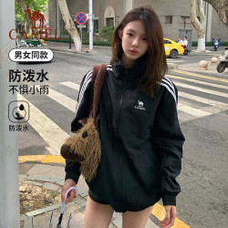 骆驼 运动休闲 校园风衣 幻影黑