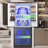 容声 糖多多系列 BCD-507Q30FZLBP 风冷法式门冰箱 507L 格兰调灰