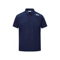  HELLY HANSEN/哈雷汉森 透气凉感速干 男士POLO衫 藏青色 3XL