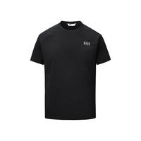  HELLY HANSEN/哈雷汉森 抗菌 男士圆领短袖T恤 黑色 XL