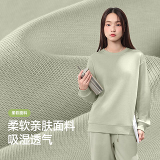 JEANSWEST/真维斯 卡通印花设计 女士卫衣 白#JWS斑点狗圣诞 M