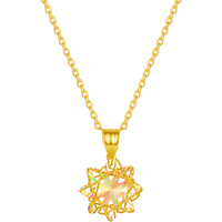  ZHOU LIU FU/周六福 女士18K金吊坠