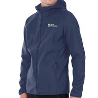 Jack Wolfskin 防风保暖防泼水 午夜深蓝 XL 软壳衣