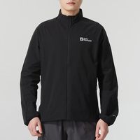 Jack Wolfskin/狼爪 防风保暖 男士冲锋衣 775A款-黑色|6000【25 不加绒 胶印logo】 L 180/100A