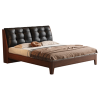  FA SA DI HOUSEHOLD/法莎蒂 2.8mm加厚半青头层牛皮 双人床+单柜+静音排骨架