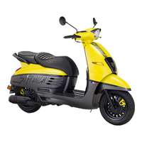 标致 摩托Django  Classic 150cc 复古踏板摩托车 HOTCOLOR  定金