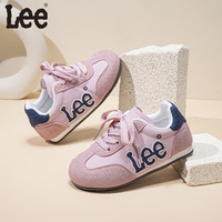  Lee/李 魔术贴 儿童运动鞋 粉深蓝 34 【脚长212mm】