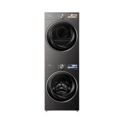 小天鹅 小乌梅3.0高奢版 TG12VE40PRO+TH12VE40PRO 热泵洗烘套装 金属钛