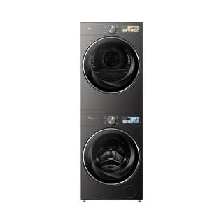 小天鹅 小乌梅3.0系列 高奢版 TG12VE40PRO+TH12VE40PRO 热泵洗烘套装 金属钛