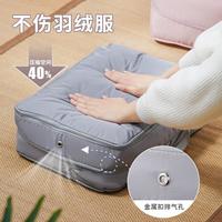百易特 羽绒服收纳袋衣物整理袋子旅行袋衣服防尘貂皮透气布艺皮草收纳袋