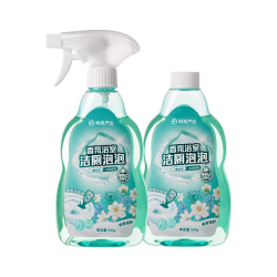 网易严选 马桶清洁剂 香氛洁厕泡泡 500g*2瓶