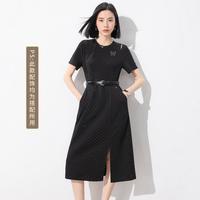  SHOW LONG/舒朗 法式开叉 女士连衣裙