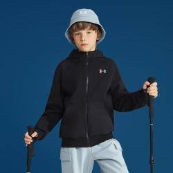 安德玛 130-170男女中大童运动连帽针织外套