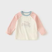 戴维贝拉 商场同款儿童长袖T恤春秋男女童卡通打底衫宝宝上衣