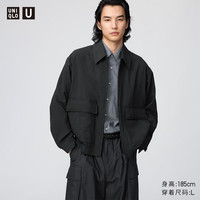 优衣库 男士休闲短茄克