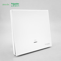  Schneider/施耐德 零火双断 双极开关 指示灯