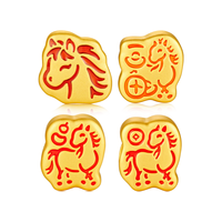 MCLON/曼卡龙 徐悲鸿联名款 黄金转运珠