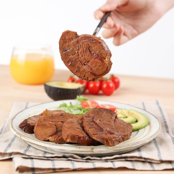 鲨鱼菲特 低脂牛肉 高蛋白 开袋即食 80g 袋装 8袋 原味