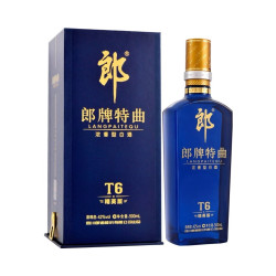 郎酒 郎牌特曲T6 兼香型白酒 50度 500mL*6瓶 整箱装 中秋礼品