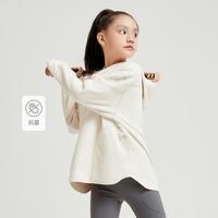 SWIFT 儿童运动加绒连帽卫衣冬季男童女童保暖上衣套头衫中大童