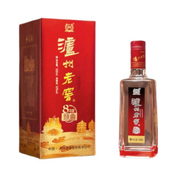 泸州老窖 8年窖头曲 和之礼 52%vol 浓香型白酒 500ml 1瓶